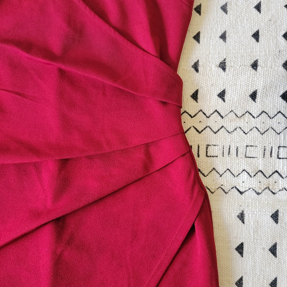 Red Mini Bodycon Dress - Picture 2 of 4